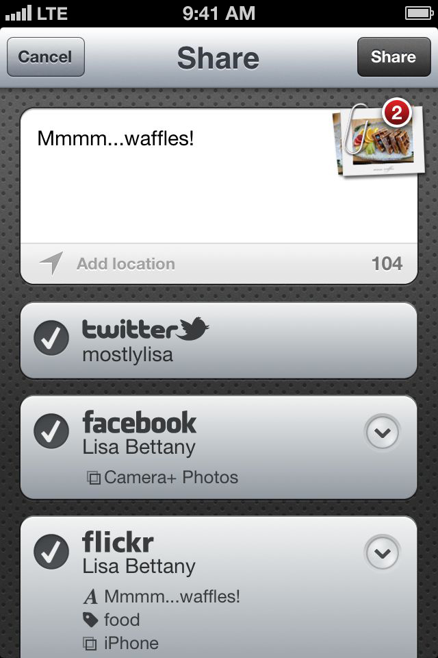 iPhone Screenshot 1
